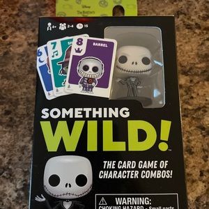 NIB nightmare before Christmas card game with collectible jack figure